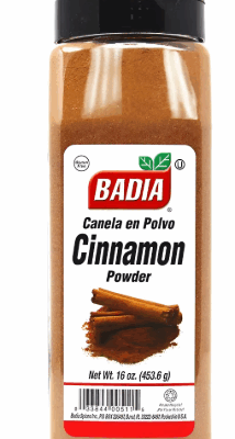 CANELA EN POLVO BADIA x 453 GR