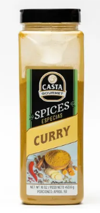 CURRY EN POLVO x 453.6 GR PET