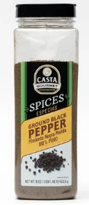 PIMIENTA NEGRA MOLIDA x 453 GR PET