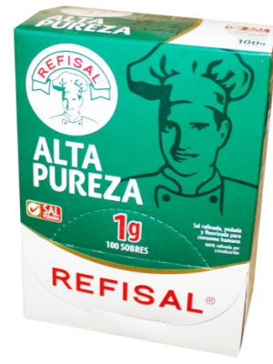 SAL REFISAL SOBRES x 1 GR CAJA x 100 UND