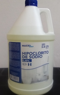HIPOCLORITO AL 5.25 % x 3.8 LT