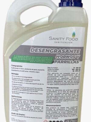 DESENGRASANTE HORNOS Y PARRILLAS SF X 4 LT