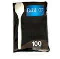 CUCHARAS NEGRAS DARNEL X 100 UND