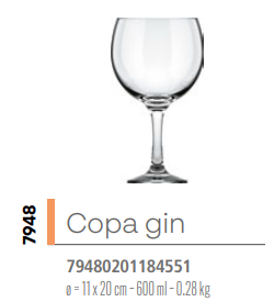 COPA GIN TONIC 7948 X 6 U