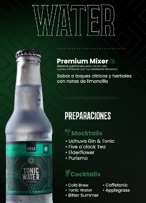 AGUA TONICA BRUS CAJA X 30 UND X 212 ML